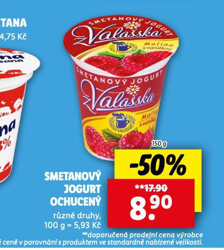 SMETANOV JOGURT OCHUCEN
