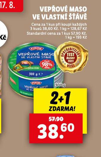 VEPOV MASO VE VLASTN V