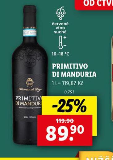 PRIMITVO DI MANDURIA