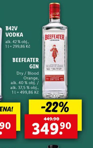 BEEFEATER GIN