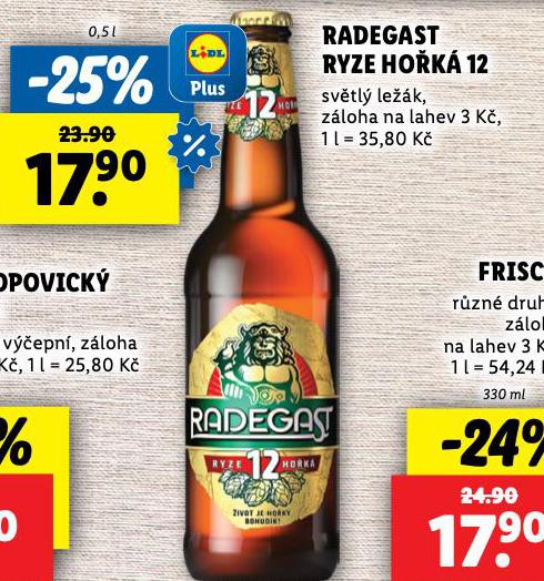 PIVO RADEGAST RYZE HOK 12