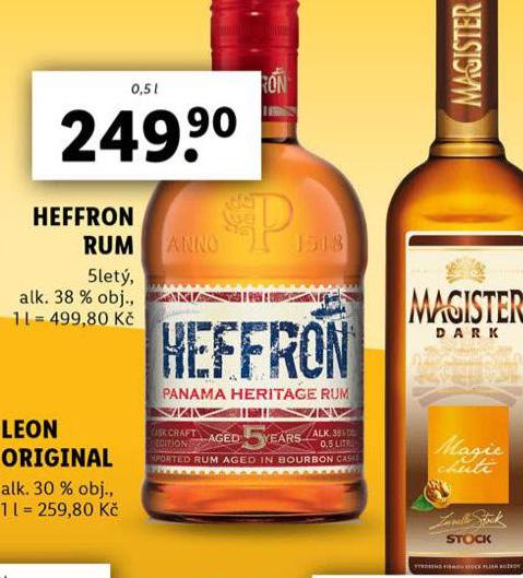 HEFFRON RUM