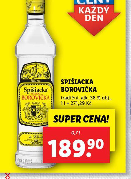 SPIIACKA BOROVIKA