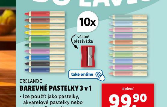 BAREVN PASTELKY