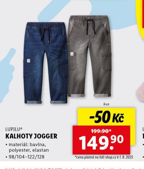 KALHOTY JOGGER