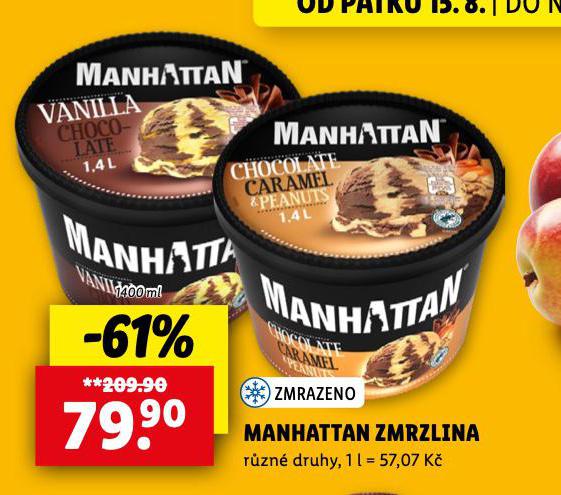 MANHATTAN ZMRZLINA