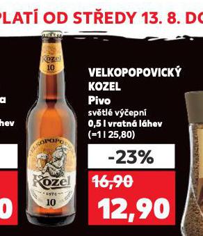 PIVO VELKOPOPOVICK KOZEL