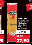 PANZANI SEMOLINOVÉ TĚSTOVINY