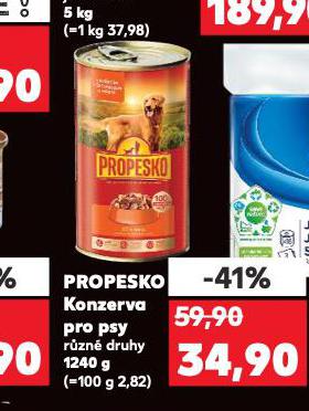 PROPESKO KONZERVA PRO PSY