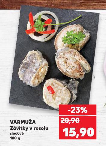 VARMUA ZVITKY V ROSOLU