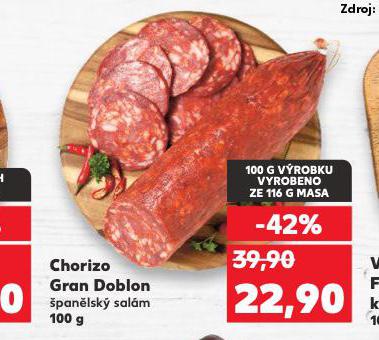 CHORIZO GRAN DOBLON