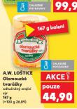A.W. LOŠTICE OLOMOUCKÉ TVARŮŽKY