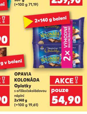 OPAVIA KOLONDA OPLATKY