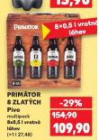 PRIMÁTOR 8 ZLATÝCH PIVO