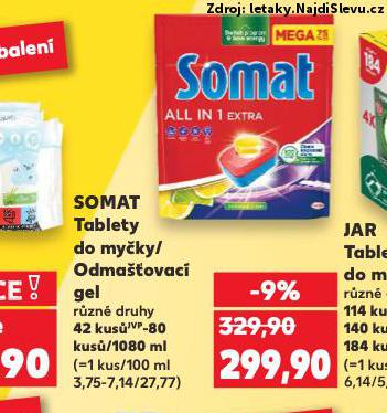 SOMAT TABLETY DO MYKY