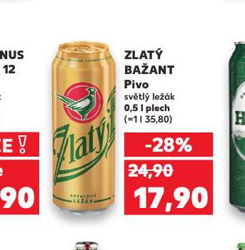 PIVO ZLAT BAANT