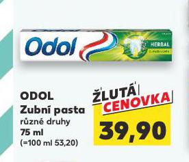 ODOL ZUBN PASTA