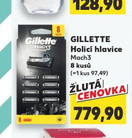 GILLETTE HOLIC HLAVICE