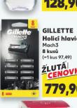 GILLETTE HOLICÍ HLAVICE
