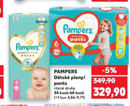 PAMPERS DTSK PLENKY