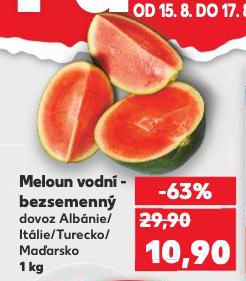 MELOUN VODN