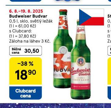 PIVO BUDWEISER BUDVAR ORIGINAL