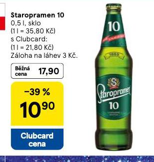 PIVO STAROPRAMEN 10