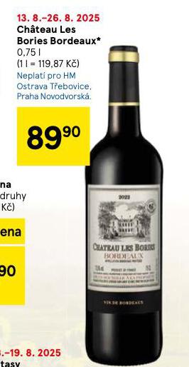 CHATEAU LOS BORIES BORDEAUX