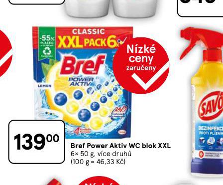 BREF POWER AKTIV WC BLOK XXL