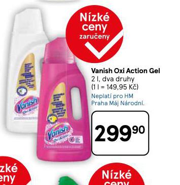 VANISH OXI ACTION GEL