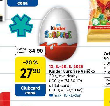 KINDER SUPRISE VAJKA