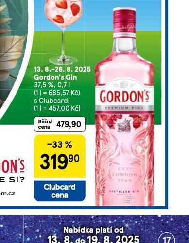 GORDONS GIN