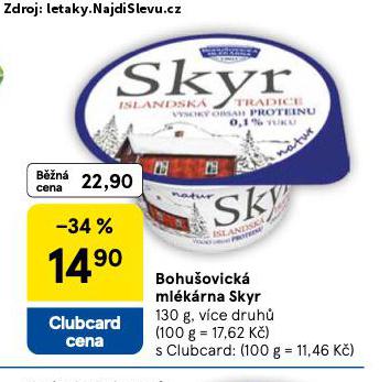 BOHUOVICK MLKRNA SKYR