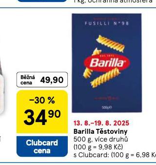 BARILLA TSTOVINY