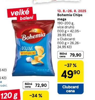 BOHEMIA CHIPS MEGA