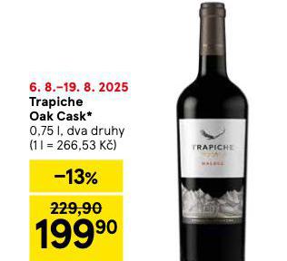 TRAPICHE OAK CASK
