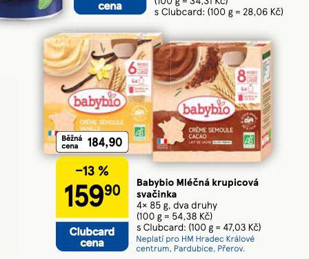 BABYBIO MLN KRUPICOV SVAINKA