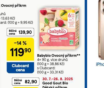 BABYBIO OVOCN PKRM