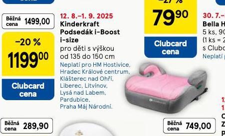 KINDERKRAFT PODSEDK I-BOOST I-SIZE