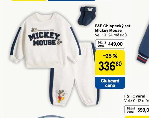 CHLAPECK SET MICKEY MOUSE