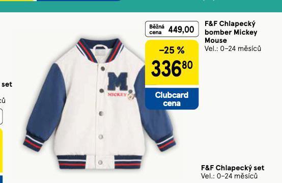 CHLAPECK BOMBER MICKEY MOUSE