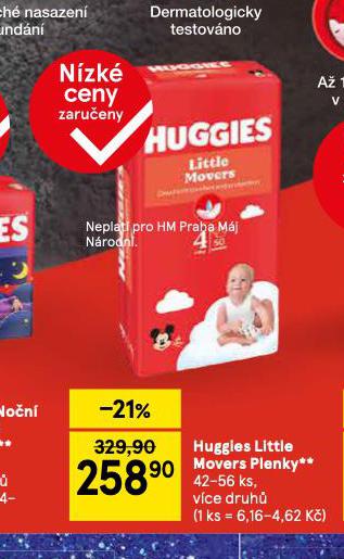 HUGGIES LITTLE MOVERS PLENKY