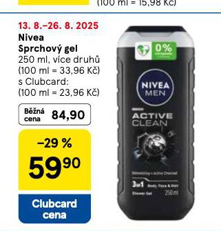 NIVEA SPRCHOV GEL