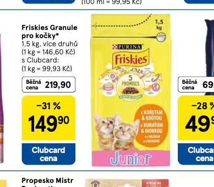 FRISKIES GRANULE PRO KOKY