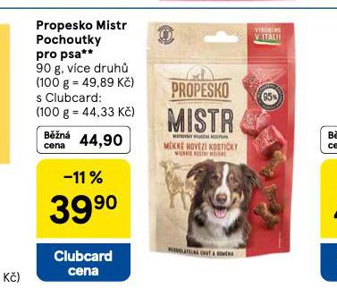 PROPESKO MISTR POCHOUTKY PRO PSY