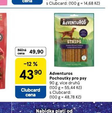 ADVENTUROS POCHOUTKY PRO PSY