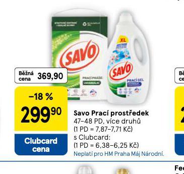 SAVO PRAC PROSTEDEK