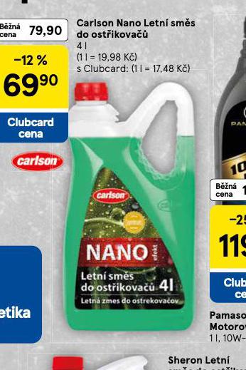 CA\RLSON NANO LETN SMS DO OSTIKOVA