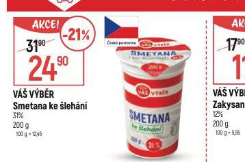 SMETANA KE LEHN 31%
