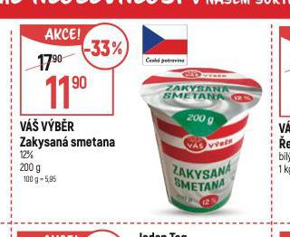 ZAKYSAN SMETANA 12%